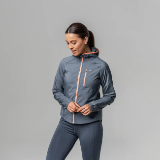 Dolphin Blue Performance Windbreaker Jacket for Women-L