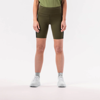 Forest Green Performance Half Tights for Women-XL