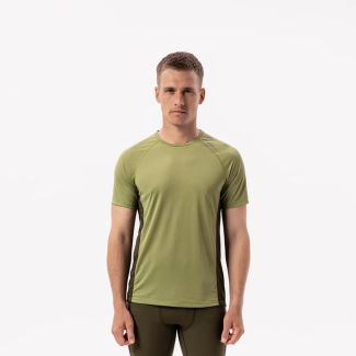 Forest Green Performance Tech Tee for Men-M