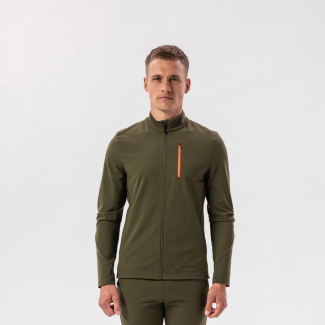 Forest Night Performance Track Jacket for Men-S