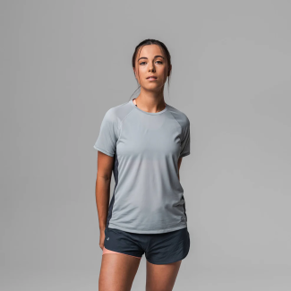 Grey Performance Tech Tee for Women-M